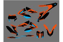 Sticker set compatible with per KTM FREERIDE 250 350 2012 - 2021 - MXPKAD16996