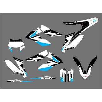 Sticker set compatible with per KTM FREERIDE 250 350 2012 - 2021 - MXPKAD16997