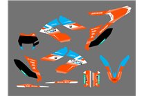Kit Autocollants compatible avec per KTM FREERIDE 250 350 2012 - 2021 - MXPKAD17000