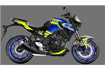 Aufkleber Satz kompatibel mit per YAMAHA MT 03 2020 - 2023 - MXPKAD16131