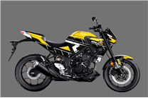 Sticker set compatible with per YAMAHA MT 03 2020 - 2023 - MXPKAD16132
