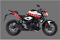 Aufkleber Satz kompatibel mit per YAMAHA MT 03 2020 - 2023 - MXPKAD16136