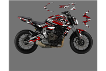 Sticker set compatible with per YAMAHA MT 07 2015 - 2017 - MXPKAD15392