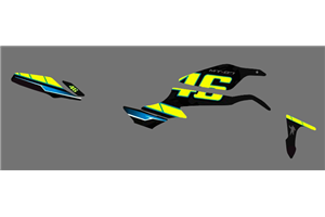 Kit adesivi compatibile con per YAMAHA MT 07 2015 - 2017 - MXPKAD15416