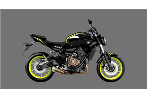 Aufkleber Satz kompatibel mit per YAMAHA MT 07 2015 - 2017 - MXPKAD15424