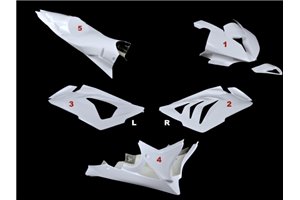Race Package pour Bmw S 1000 RR 2009 - 2014: Carénages + Crochets rapides - MXPCRD11573