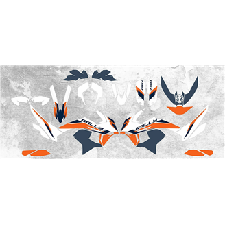 Aufkleber Satz kompatibel mit per KTM 790 890 Adventure R 2019 - 2023 - MXPKAD16279