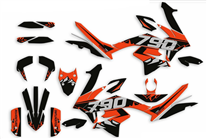 Kit Autocollants compatible avec per KTM 790 890 Adventure R 2019 - 2023 - MXPKAD16280