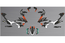 Kit Autocollants compatible avec per KTM 790 890 Adventure R 2019 - 2023 - MXPKAD16283