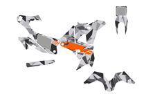 Sticker set compatible with per KTM 450 RALLY 2011 - 2013 - MXPKAD14905