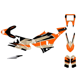 Kit de pegatinas compatible con per KTM 450 RALLY 2011 - 2013 - MXPKAD15166