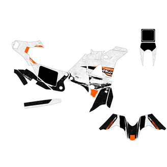 Kit Autocollants compatible avec per KTM 450 RALLY 2011 - 2013 - MXPKAD15168
