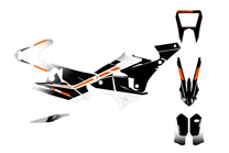 Kit Autocollants compatible avec per KTM 450 RALLY 2011 - 2013 - MXPKAD15174