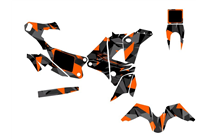 Kit Autocollants compatible avec per KTM 450 RALLY 2019 - 2020 - MXPKAD15186