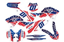 Sticker set compatible with per KTM EXC EXC-F 125 200 250 450 2008 - 2011 - MXPKAD13970