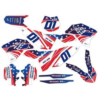 Kit de pegatinas compatible con per KTM EXC EXC-F 125 200 250 450 2008 - 2011 - MXPKAD13970