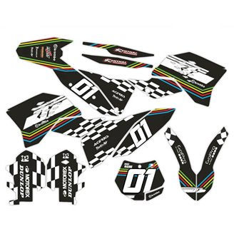 Aufkleber Satz kompatibel mit per KTM EXC EXC-F 125 200 250 450 2008 - 2011 - MXPKAD14392
