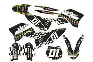 Aufkleber Satz kompatibel mit per KTM EXC EXC-F 125 200 250 450 2008 - 2011 - MXPKAD14392