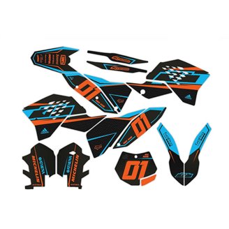 Kit de pegatinas compatible con per KTM EXC EXC-F 125 200 250 450 2008 - 2011 - MXPKAD14388