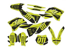 Kit adesivi compatibile con per KTM EXC EXC-F 125 200 250 450 2008 - 2011 - MXPKAD14380