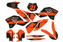 Kit Autocollants compatible avec per KTM EXC EXC-F 125 200 250 450 2008 - 2011 - MXPKAD14033