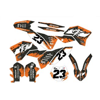 Kit de pegatinas compatible con per KTM EXC EXC-F 125 200 250 450 2008 - 2011 - MXPKAD14030