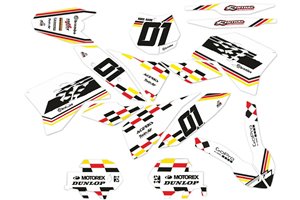 Kit de pegatinas compatible con per KTM EXC EXC-F 125 200 250 450 2008 - 2011 - MXPKAD14005