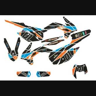 Kit adesivi compatibile con per KTM EXC EXC-F 125 200 250 300 350 450 2014 - 2015 - MXPKAD13997