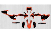 Kit Autocollants compatible avec per KTM EXC EXC-F 125 200 250 300 350 450 2017 - 2019 - MXPKAD13808