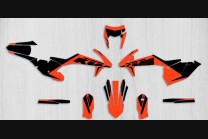 Kit Autocollants compatible avec per KTM EXC EXC-F 125 200 250 300 350 450 2017 - 2019 - MXPKAD13806