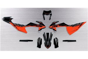 Kit adesivi compatibile con per KTM EXC EXC-F 125 200 250 300 350 450 2020 - 2022 - MXPKAD13811
