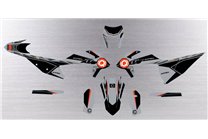 Kit Autocollants compatible avec per KTM EXC EXC-F 125 200 250 300 350 450 2020 - 2022 - MXPKAD13809