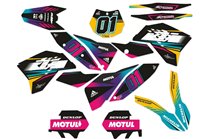 Sticker set compatible with per KTM SX 125 200 250 300 350 450 2007 2010 - MXPKAD14394
