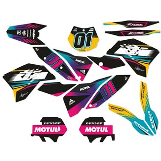 Aufkleber Satz kompatibel mit per KTM SX 125 200 250 300 350 450 2007 2010 - MXPKAD14394