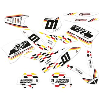 Aufkleber Satz kompatibel mit per KTM SX 125 200 250 300 350 450 2007 2010 - MXPKAD14006