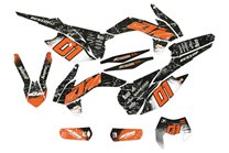 Kit Autocollants compatible avec per KTM SX 125 200 250 300 350 450 2013 2016 -MXPKAD14104