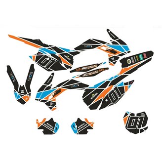 Sticker set compatible with per KTM SX 125 200 250 300 350 450 2013 2016 - MXPKAD14010