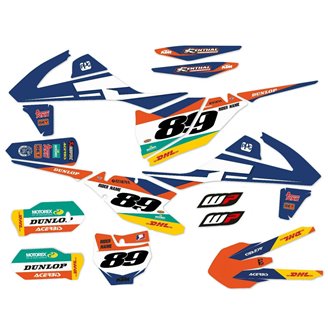 Kit Autocollants compatible avec per KTM SX 125 200 250 300 350 450 2013 2016 - MXPKAD14000