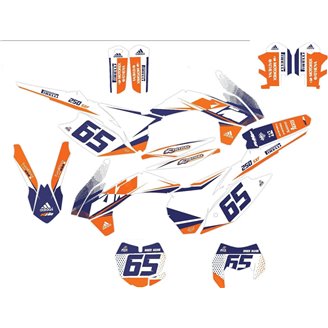 Sticker set compatible with per KTM SXF 125 200 250 300 350 450 2013 2015 - MXPKAD14577