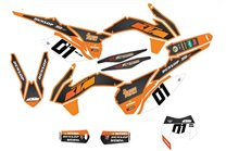 Sticker set compatible with per KTM SXF 125 200 250 300 350 450 2013 2015 - MXPKAD13511