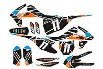 Kit Autocollants compatible avec per KTM SXF 125 200 250 300 350 450 2016 2018 - MXPKAD14086