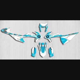 Kit Autocollants compatible avec per KTM SX SXF 125 200 250 300 350 450 2019 2022 - MXPKAD13886