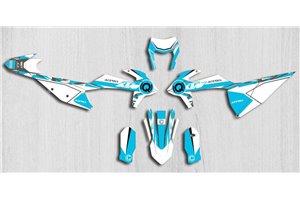 Kit Autocollants compatible avec per KTM SX SXF 125 200 250 300 350 450 2019 2022 - MXPKAD13886
