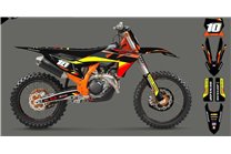 Sticker set compatible with per KTM SX 125 150 SXF XC XCF 250 300 350 450 2023 - MXPKAD15831