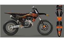 Sticker set compatible with per KTM SX 125 150 SXF XC XCF 250 300 350 450 2023 - MXPKAD16067