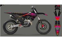 Kit Autocollants compatible avec per KTM SX 125 150 SXF XC XCF 250 300 350 450 2023 - MXPKAD16069