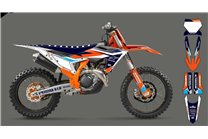 Sticker set compatible with per KTM SX 125 150 SXF XC XCF 250 300 350 450 2023 - MXPKAD16077