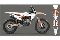 Sticker set compatible with per KTM SX 125 150 SXF XC XCF 250 300 350 450 2023 - MXPKAD16081