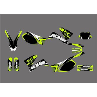 Sticker set compatible with per KTM LC4 640 ENDURO 2001 - 2007 - MXPKAD13787