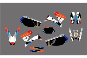 Kit adesivi compatibile con per KTM LC4 640 ENDURO 2001 - 2007 - MXPKAD13785
